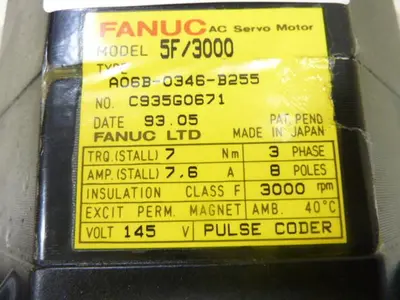 USED FANUC A06B-0346-B255