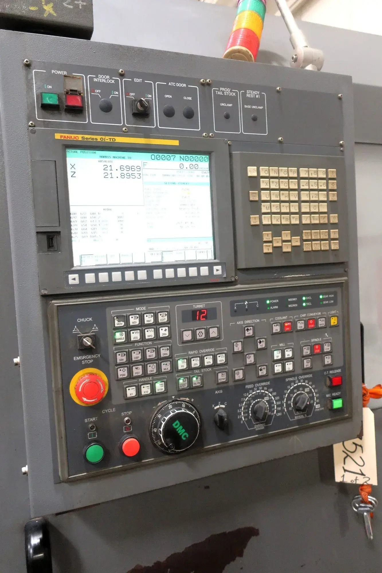 Used 2015 DMC DL 55L CNC Lathes Illinois US | Aucto #1333535