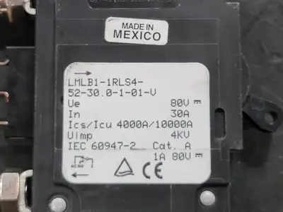 Used AIRPAX LMLB1-1RLS4-52-30.0-1-01-V Switchgears British Columbia CA | Lenmark #244749