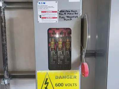 5 kV E-House Genset Control Room PDC w/ 9 x 1200 amp Breaker