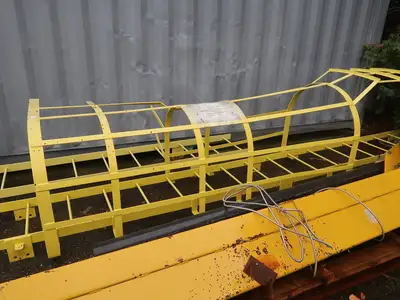 18ft. Steel Cage Ladder