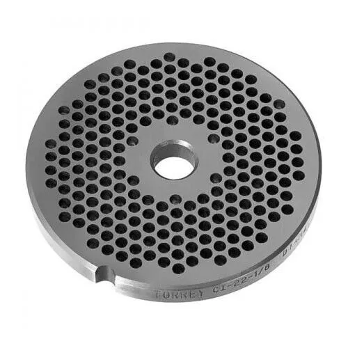 #22 Reversible Meat Grinder Plate 1/8", (3.18mm)