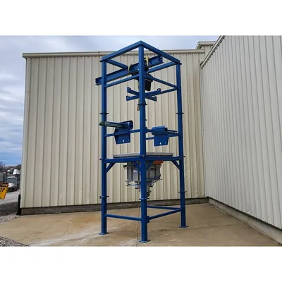 New Carolina FIBC Super Sack Bulk Bag Unloader Discharge Station w/ Demag Hoist
