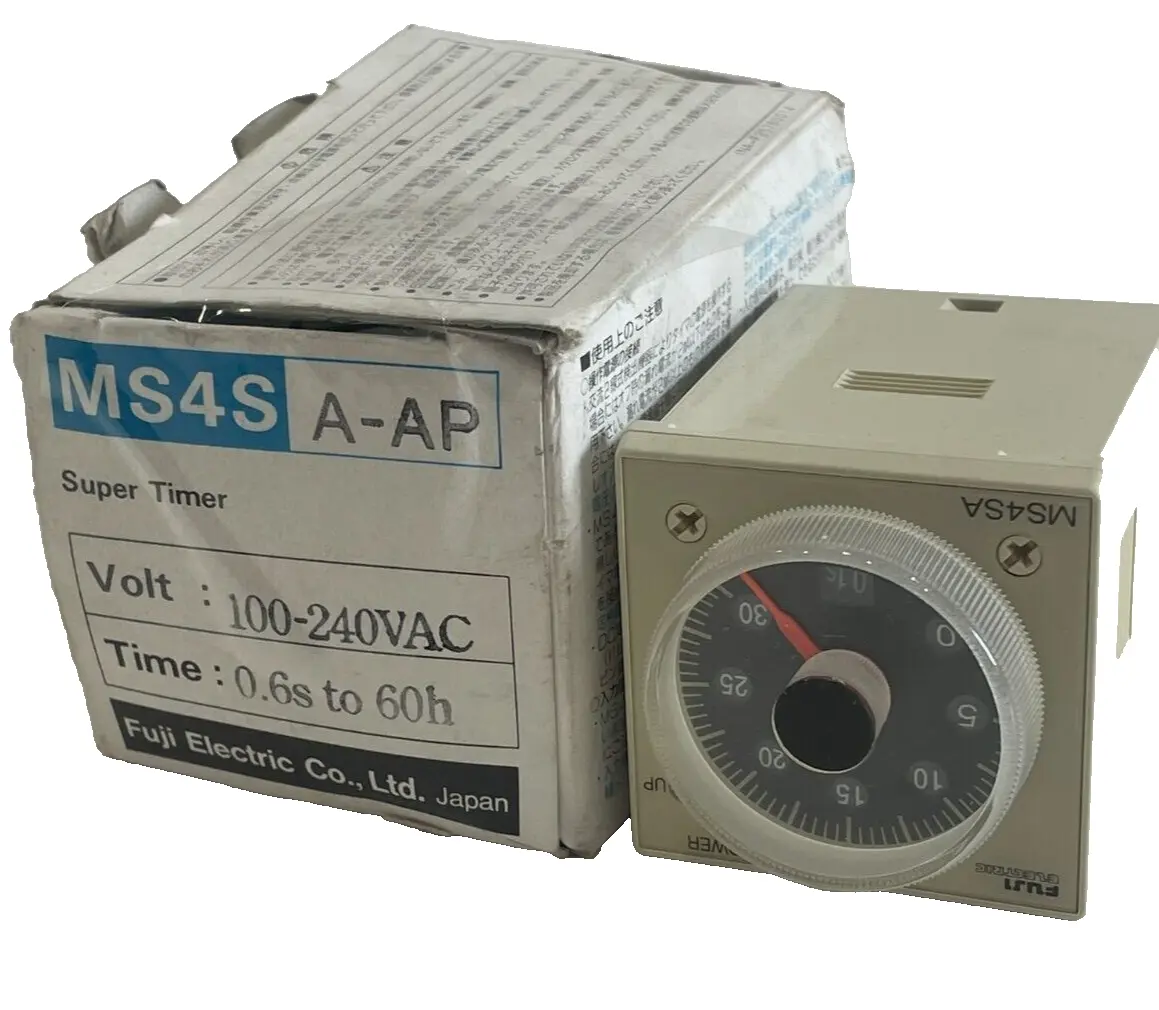 NEW FUJI MS4SA-AP TIMER 100/240VAC 50/60HZ MS4SAAP
