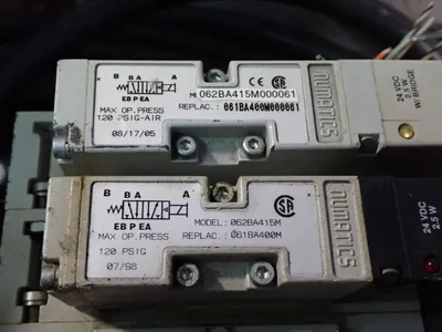 Numatics, Cognex,  Solenoid Valve Assembly