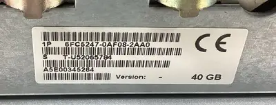 USED Siemens 6FC5258-3BX30-2AF0