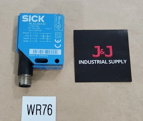 Used SICK WL12-2N430 Sensors Indiana US | J&J Industrial Supply #524325