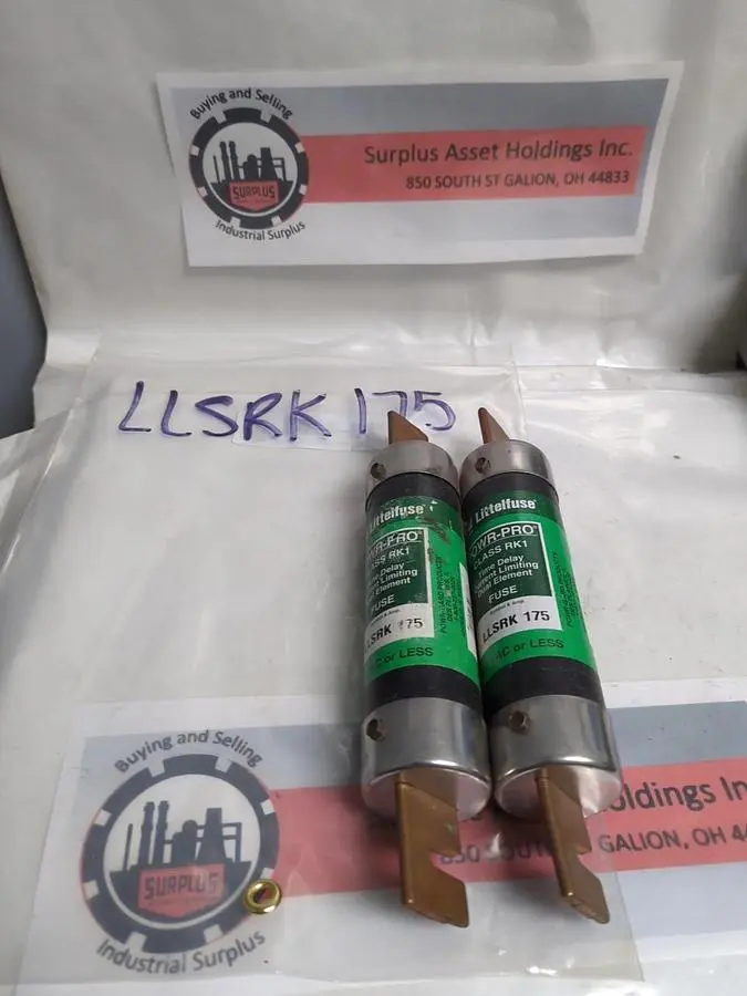 Used LITTELFUSE LLSRK175 Miscellaneous Equipment (Electrical & Power) | Surplus Asset Holdings #1196609