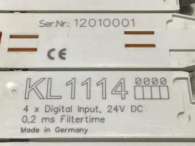 USED BECKHOFF KL1114