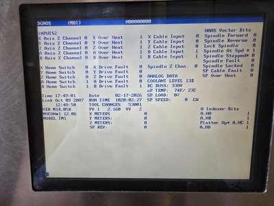 USED 2007 HAAS TM-1