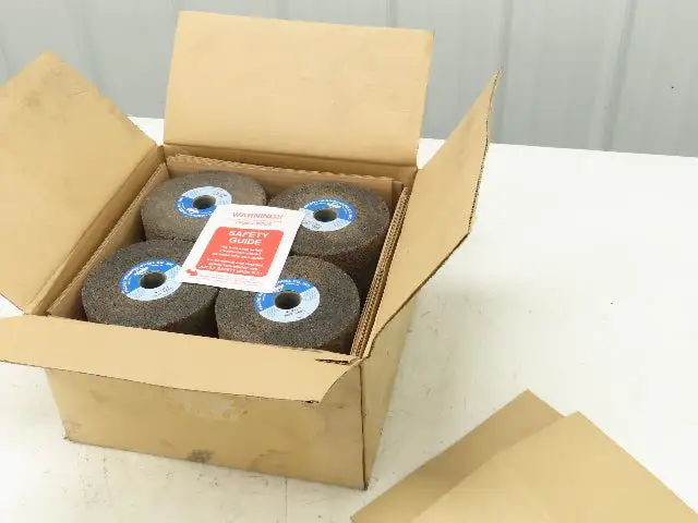 Pacific A24-P7-BO28 Grinding Wheel 5-1/2" x3"x1" Lot of 8