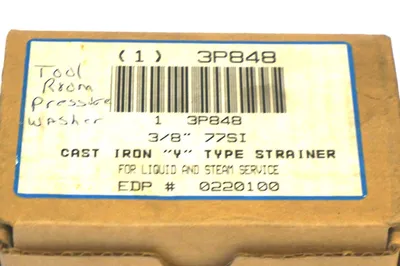 NEW WATTS 3P848 STRAINER 3/8''