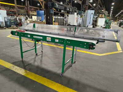 INDUSTRIAL MOLDING SUPPLIES 165045-HORIZ Belt Conveyor | ESS Industrial Equipment Sales (1)