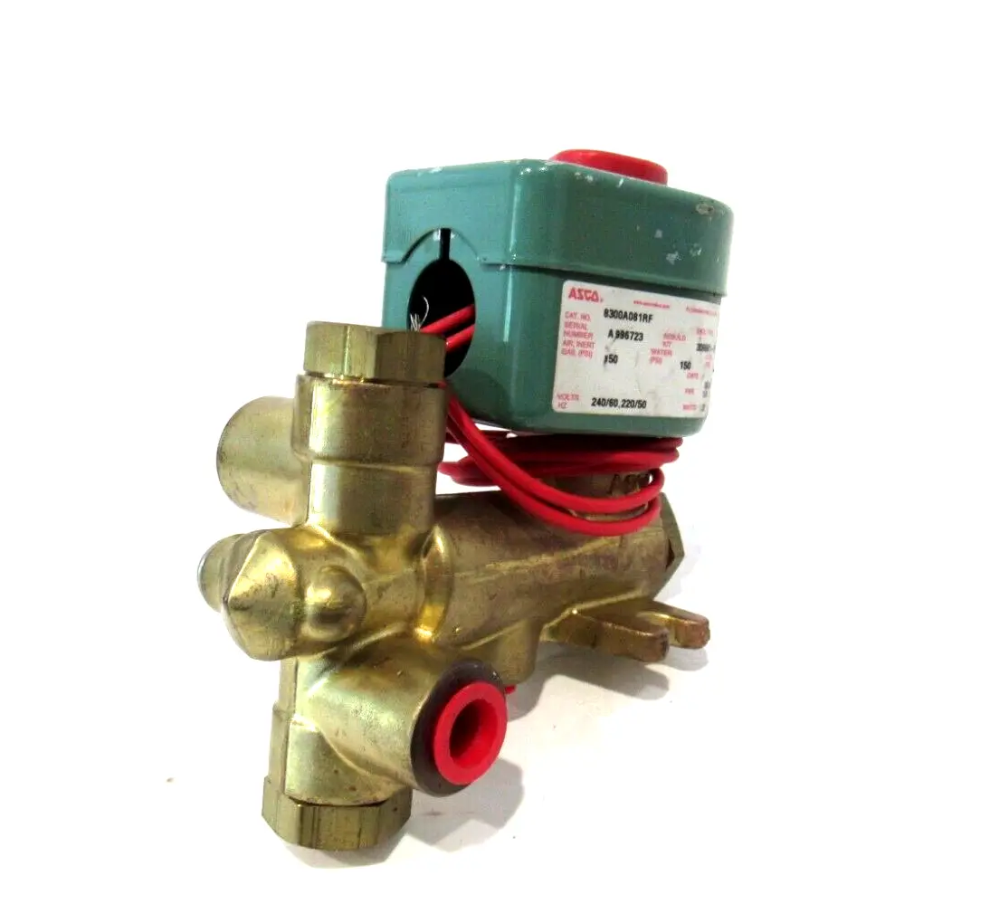 NEW ASCO 8300A081RF SOLENOID VALVE 220/240 50/60