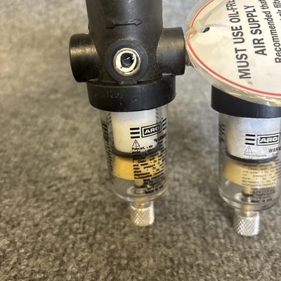 Used Ingersoll Rand ARO 129121-704 & 129121-301 Air Pressure Regulators California US | Davliegogo LLC #1707433