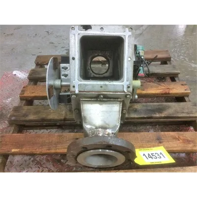 Used Flo-tronics 6"X6" Diverter Valve - Stainless Steel