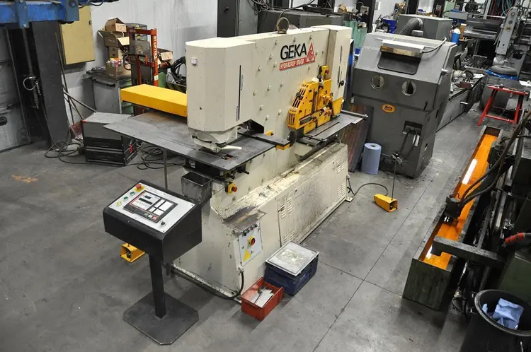 Used GEKA HYDRACROP SD 100 TON CNC Ironworkers | Apt International N.V #365205