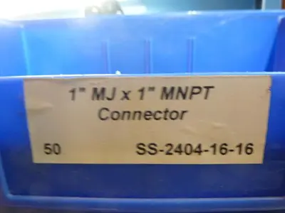 GENERIC Male Pipe Connector SS-2404-16-16 #40739