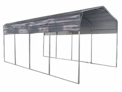 Landhonor 11 x 19 Ft All-Steel Carport (LHR-CP1119)