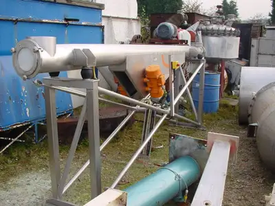 Apex Vibration Conveyor 200Mm Dia X 4250