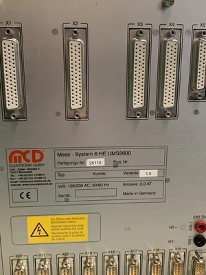 USED MCD Elektronik UMS2600