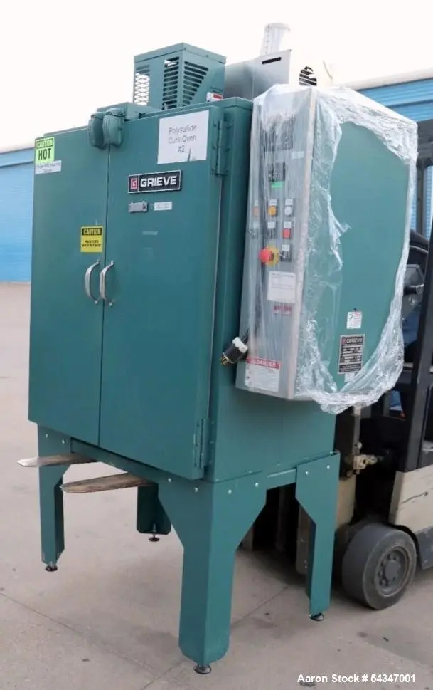 Used Grieve Model 323 Bench Oven – 36" x 22" x 42", 150°F, 5 Shelves