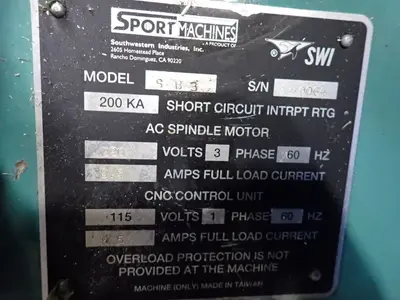 USED SOUTHWESTERN INDUSTRIES INC SB3