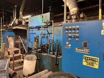 Item# C400 1,000 lb/hr Holcroft Mesh Belt Hardening Furnace