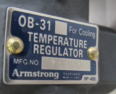 NEW ARMSTRONG 0B-31 TEMPERATURE REGULATOR 20A 0B31