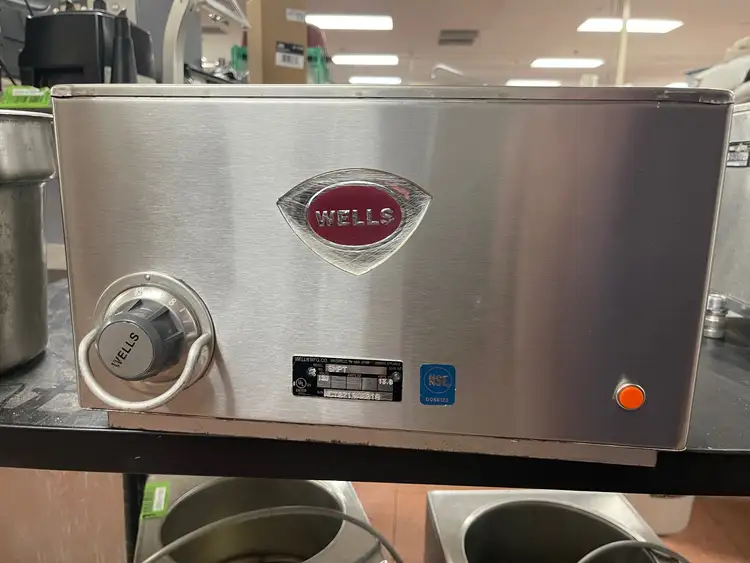 Used Wells Used Wells SMPT Stainless Countertop Wet/Dry Food Warmer 120V 1650W Hot Food Warming, Holding, & Transport Cabinets Illinois US | Falcon Restaurant Supply #1375808
