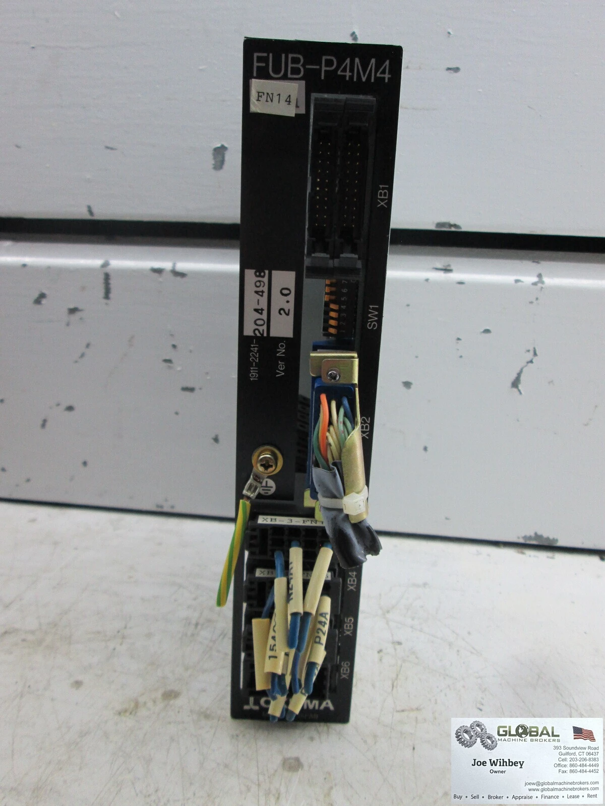 Okuma FUB-P4M4 E4809-045-174 Card 4 Available