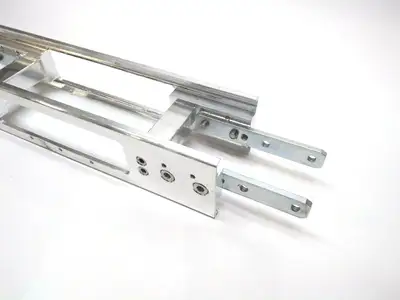 330MM X 85MM | Flexlink X65 Conveyor Puck Style RFID Mounting Bracket  - Used