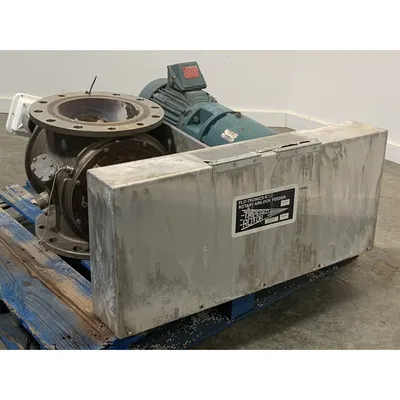 Used 10" Stainless Steel Flo-Tronics Rotary Airlock Feeder Valve