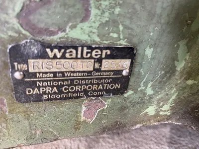 USED WALTER RIS500TG