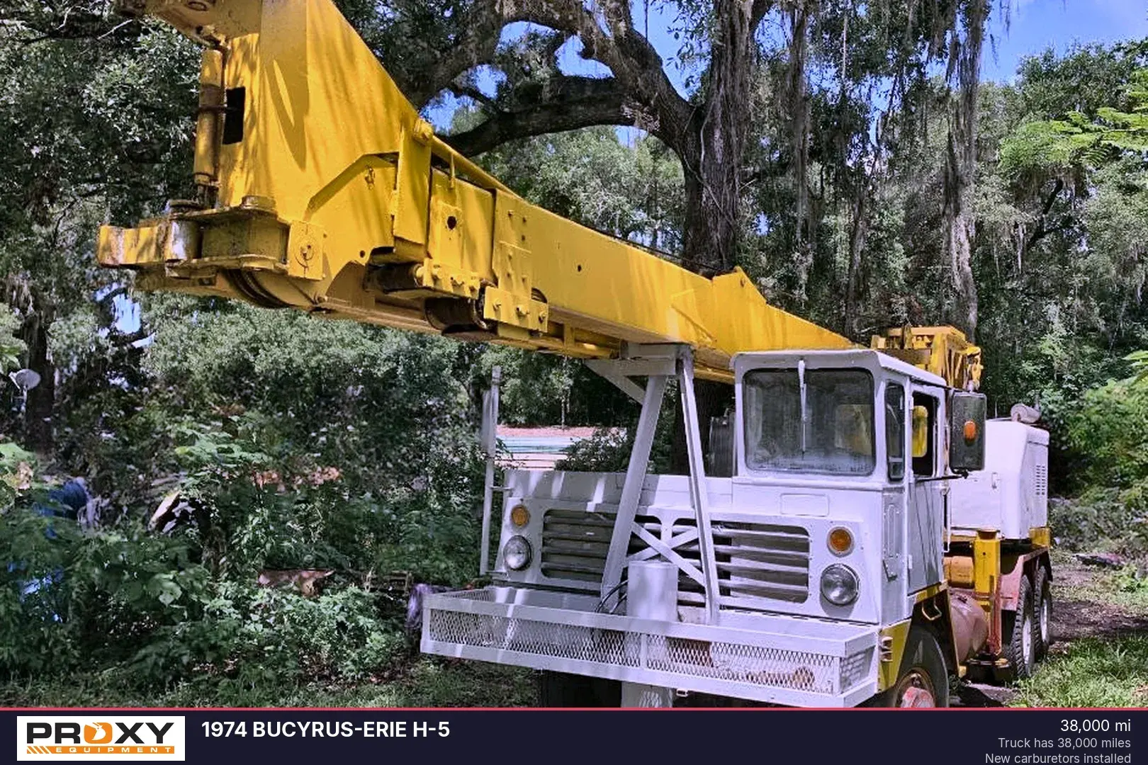 Used 1974 BUCYRUS-ERIE H-5 Truck-Mounted Cranes Florida US | Proxy Equipment #1377790