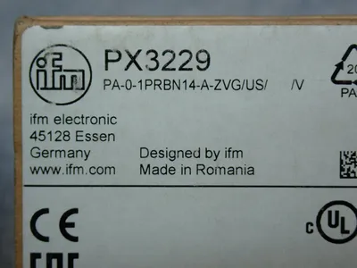 New | in-Stock IFM PX3229 Pressure Transmitters Ohio US | HGR 24 #1070214