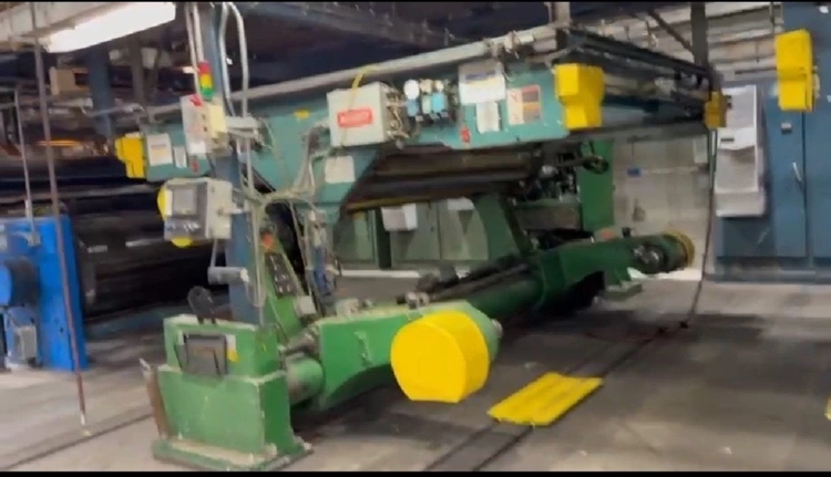 Used MWU, LANGSTON Rollstand Corrugating Line Roll Stands | Corrugated Machinery Brokers #1407812