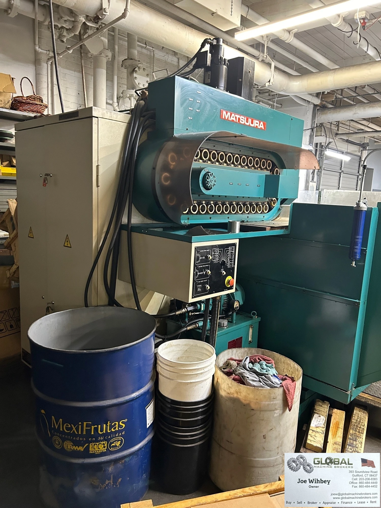 Matsuura MC-800VF CNC Mill w Yasnak MX2 Control New 1986