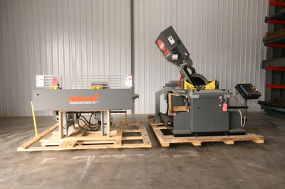 Marvel Model 2150A-PC3-60 Vertical Tilt-Frame Saw, 20″ x 25″ Capacity