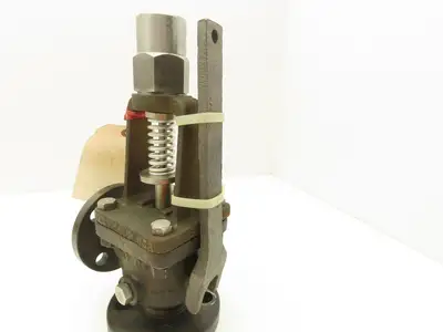 Kunkle FF2251 Safety Relief Steam Valve 1"x 1" Flanged 42 PSI
