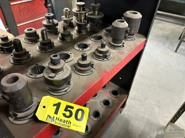 Used _UNKNOWN_ (6) CAT 40 TOOL HOLDERS CAT Holders Illinois US | Heath Industrial Auction Services #1419951