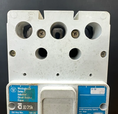 Used Westinghouse ["JD3250F", "JT3125T"] Circuit Breakers Indiana US | J&J Industrial Supply #1328181
