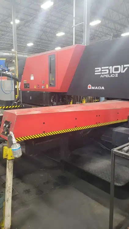 Used 2001 AMADA APELIO III 2510V Laser Combo Punches Illinois US | Asset Exchange Corporation #324150
