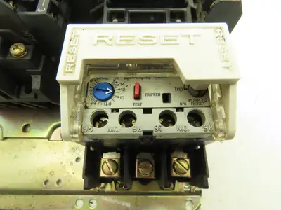 Allen Bradley 505-AOD-A2G Reversing Motor Starter 120V Coil w/18A Overload Ser C