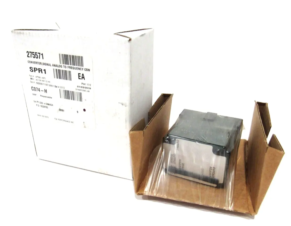 NEW INVENSYS 7500-5070-1 DC TO FREQUENCY CONVERTER 750050701