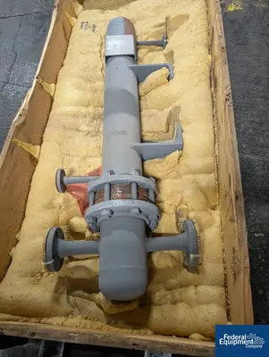 USED Pfaudler 3 Sq Sq Pfaudler Heat Exchanger, C/S, 150/150#