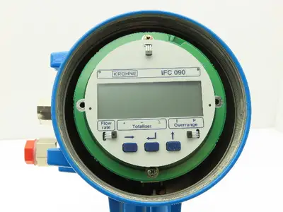 Krohne IFM5090/D/HART/6 Altometer Flow Meter 1-1/2" Tube 150psi Light Damage
