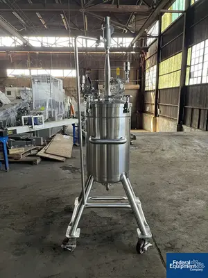 USED GS Stainless, Inc. 100 Liter GS Stainless Receiver Tank, S/S, 15#