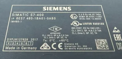 NEW SIEMENS 6ES7460-1BA01-0AB0 INTERFACE MODULE 6ES7 460-1BA01-0AB0