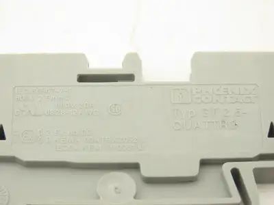 Phoenix ST 2,5 QUATTRO Feed Through Terminal Block 2.5 mm² 800V 24A Lot of 40